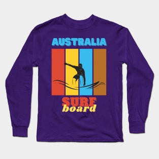 Australia surf board Long Sleeve T-Shirt